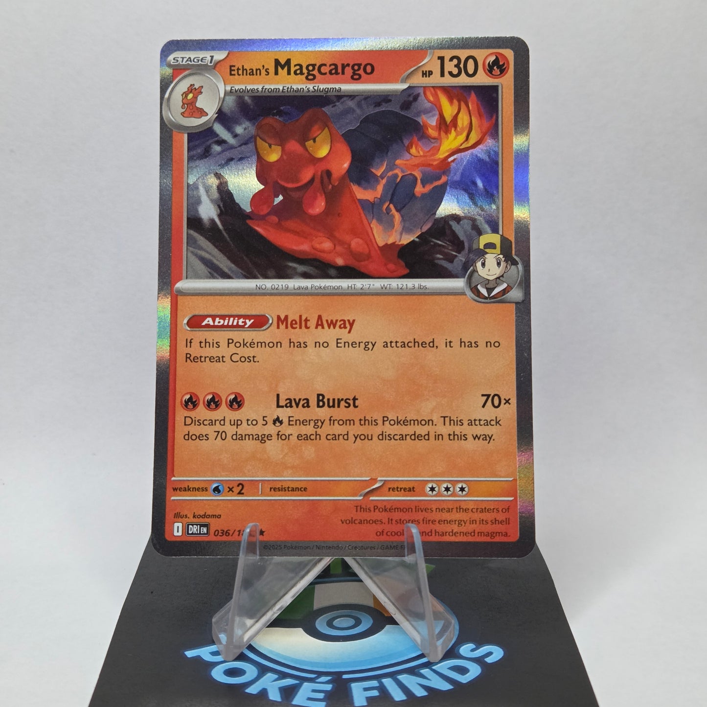 Ethan's Magcargo #036 - Destined Rivals