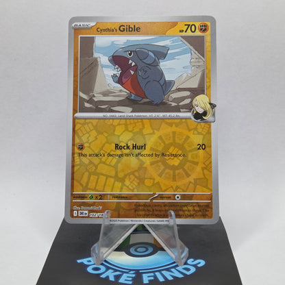 Cynthia's Gible #102 - Destined Rivals