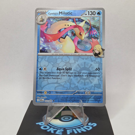 Cynthia's Milotic #053 - Destined Rivals