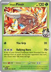 001 Ethan's Pinsir - Destined Rivals