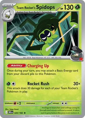 020 Team Rocket's Spidops - Destined Rivals