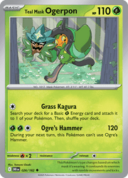 026 Teal Mask Ogerpon - Destined Rivals