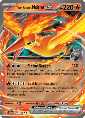 031 Team Rocket's Moltres ex - Destined Rivals
