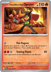 044 Hearthflame Mask Ogerpon - Destined Rivals
