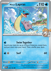 050 Misty's Lapras - Destined Rivals