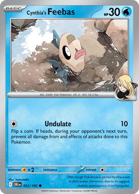 052 Cynthia's Feebas - Destined Rivals