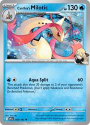 053 Cynthia's Milotic - Destined Rivals