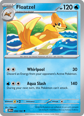 058 Floatzel - Destined Rivals
