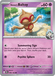 083 Steven's Baltoy - Destined Rivals