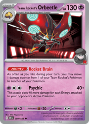 089 Team Rocket's Orbeetle - Destined Rivals