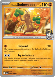 093 Ethan's Sudowoodo - Destined Rivals