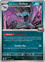 121 Team Rocket's Golbat - Destined Rivals