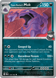 124 Team Rocket's Muk - Destined Rivals