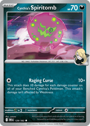 129 Cynthia's Spiritomb - Destined Rivals