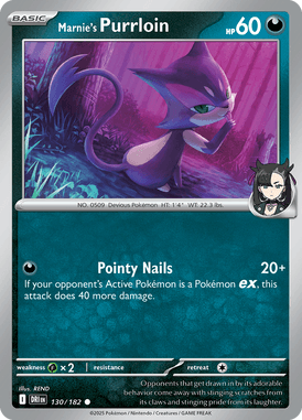 130 Marnie's Purrloin - Destined Rivals