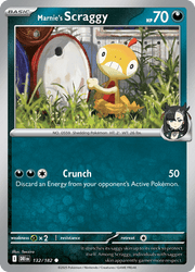 132 Marnie's Scraggy - Destined Rivals