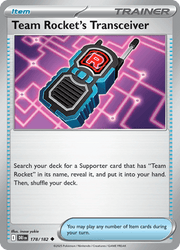 178 Team Rocket's Transceiver - Destined Rivals