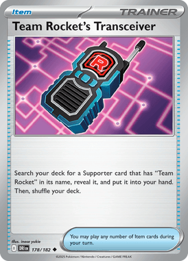 178 Team Rocket's Transceiver - Destined Rivals