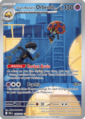 198 Team Rocket's Orbeetle - Destined Rivals