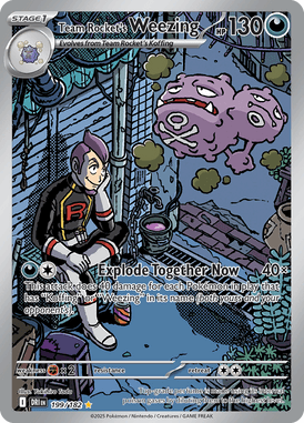 199 Team Rocket's Weezing - Destined Rivals