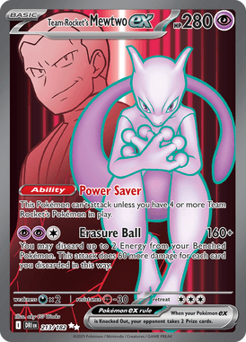 213 Team Rocket's Mewtwo ex - Destined Rivals