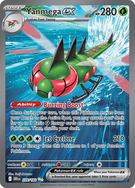 228 Yanmega ex - Destined Rivals