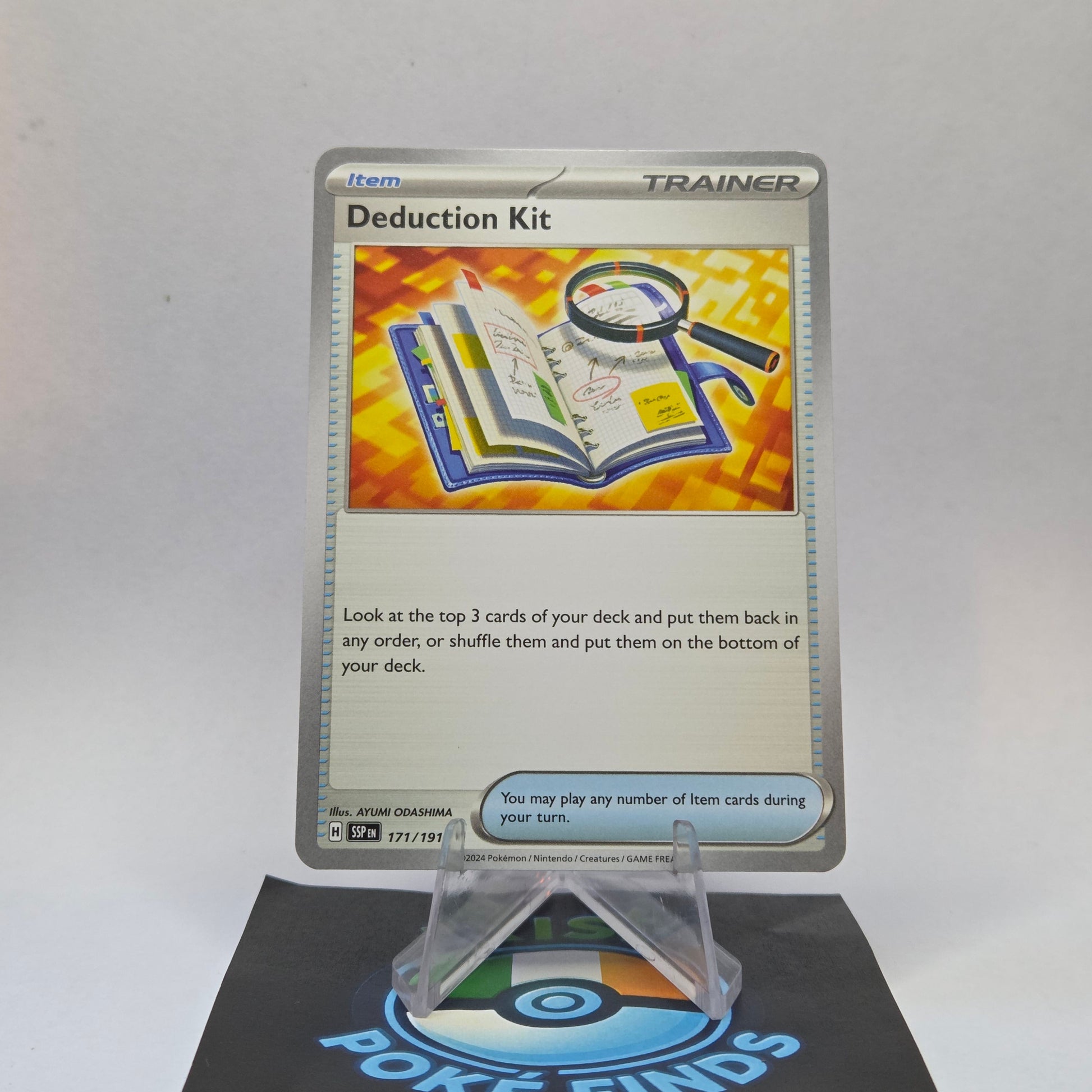 Deduction Kit #171 - Surging Sparks Front