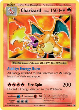 011 Charizard – Evolutions