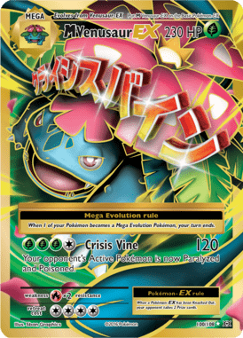 100 M Venusaur EX – Evolutions