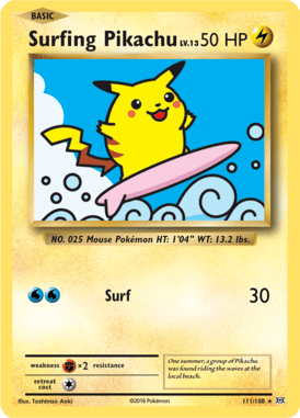 111 Surfing Pikachu – Evolutions