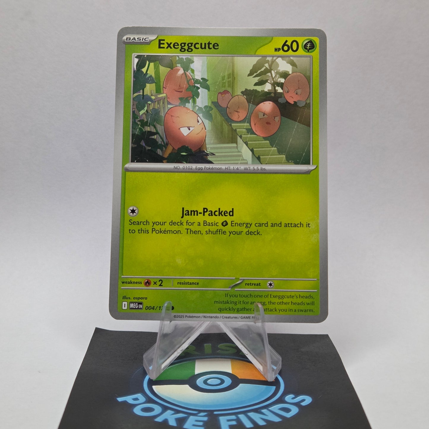 Exeggcute #004 - Mega Evolution