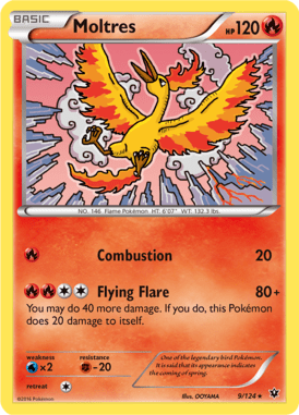Moltres – Fates Collide FCO 9