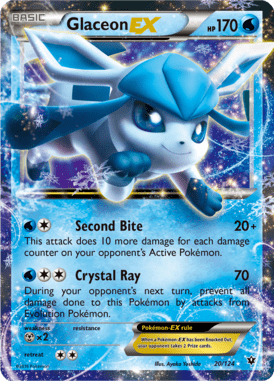 Glaceon-EX – Fates Collide FCO 20