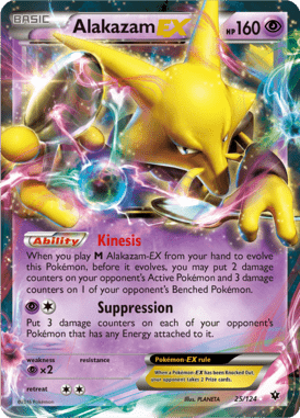 Alakazam-EX – Fates Collide FCO 25