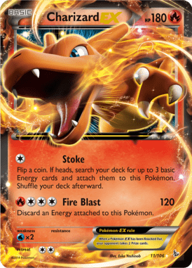 Charizard-EX – Flashfire FLF 11
