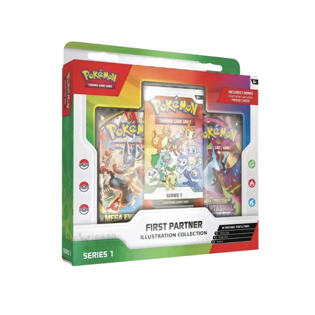 Pokémon First Partners Illustration Collection Series 1