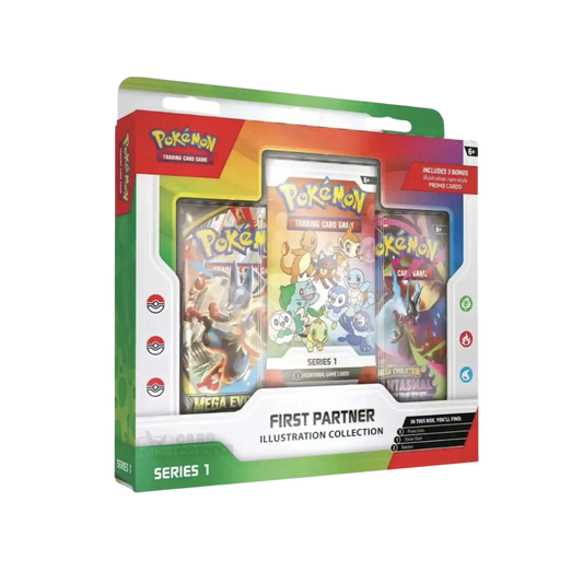 Pokémon First Partners Illustration Collection Series 1