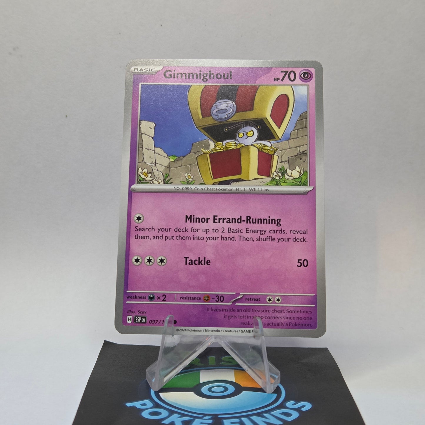 Gimmighoul #097 - Surging Sparks Front