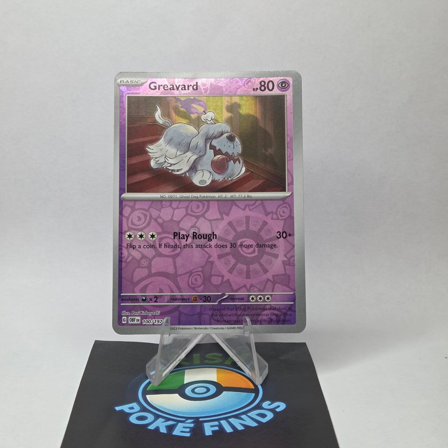 Greavard #100 - Obsidian Flames