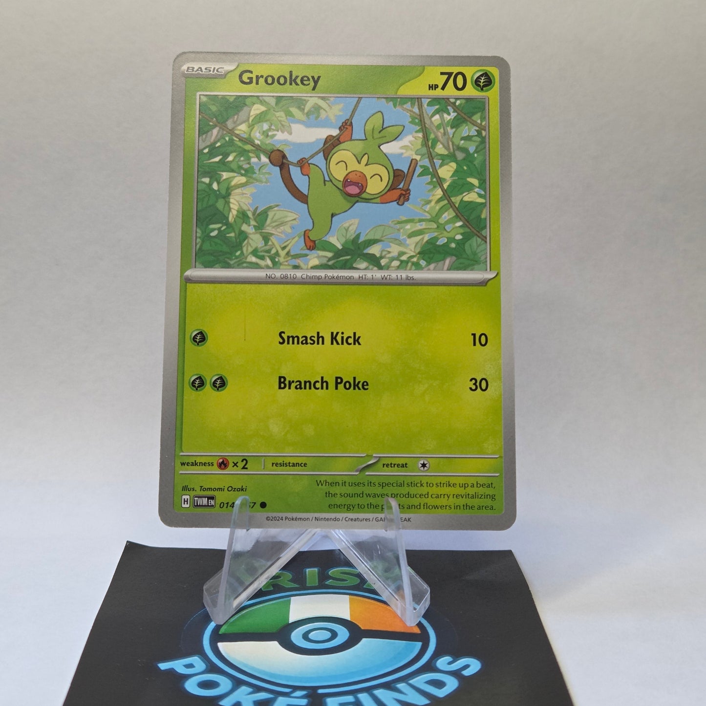 Grookey #014 - Twilight Masquerade Front