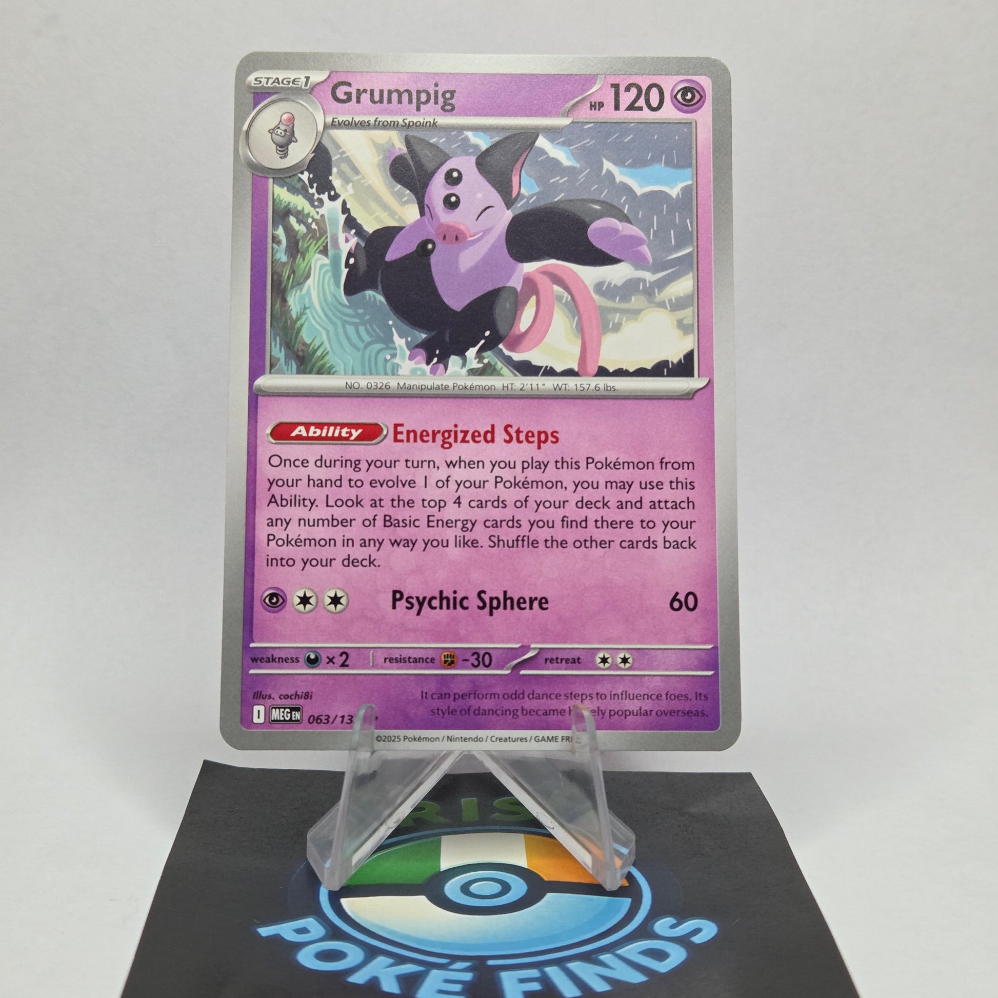 Grumpig #063 - Mega Evolution