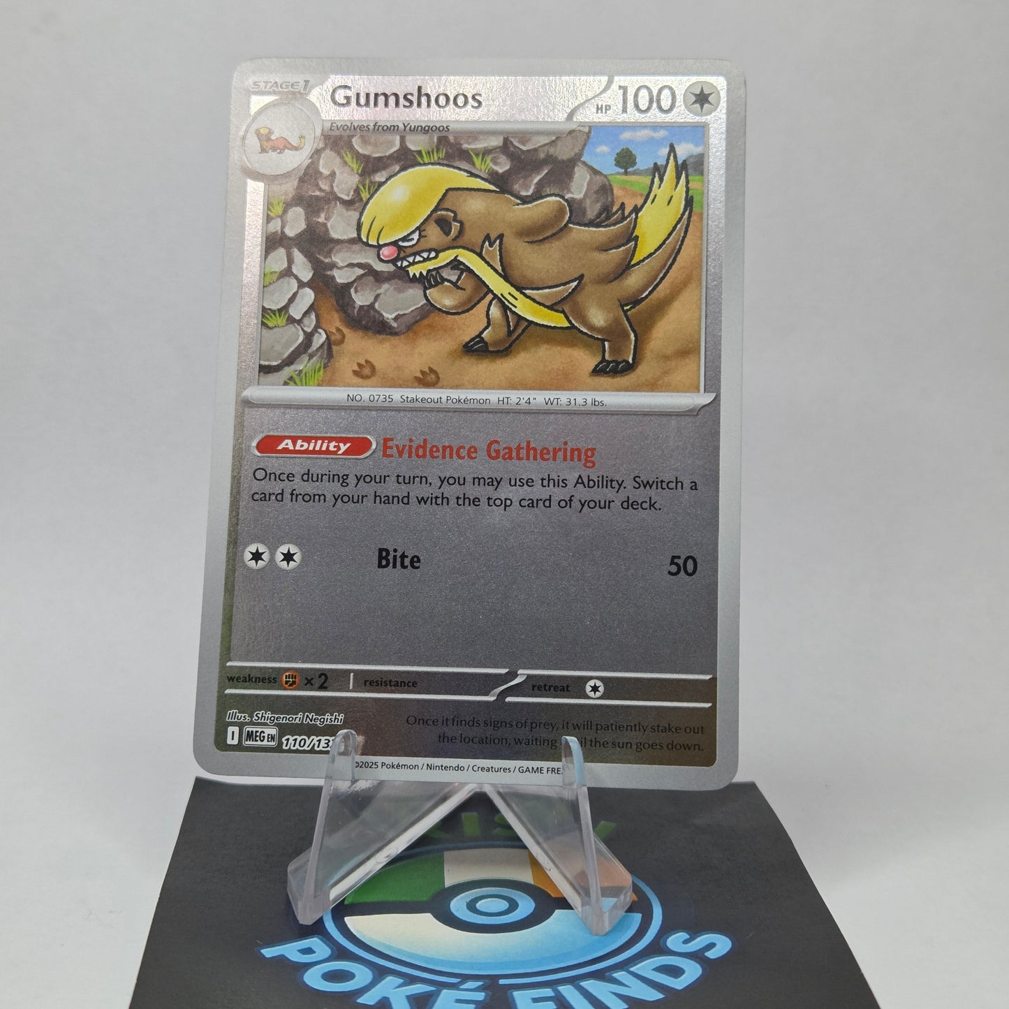 Gumshoos #110 - Mega Evolution