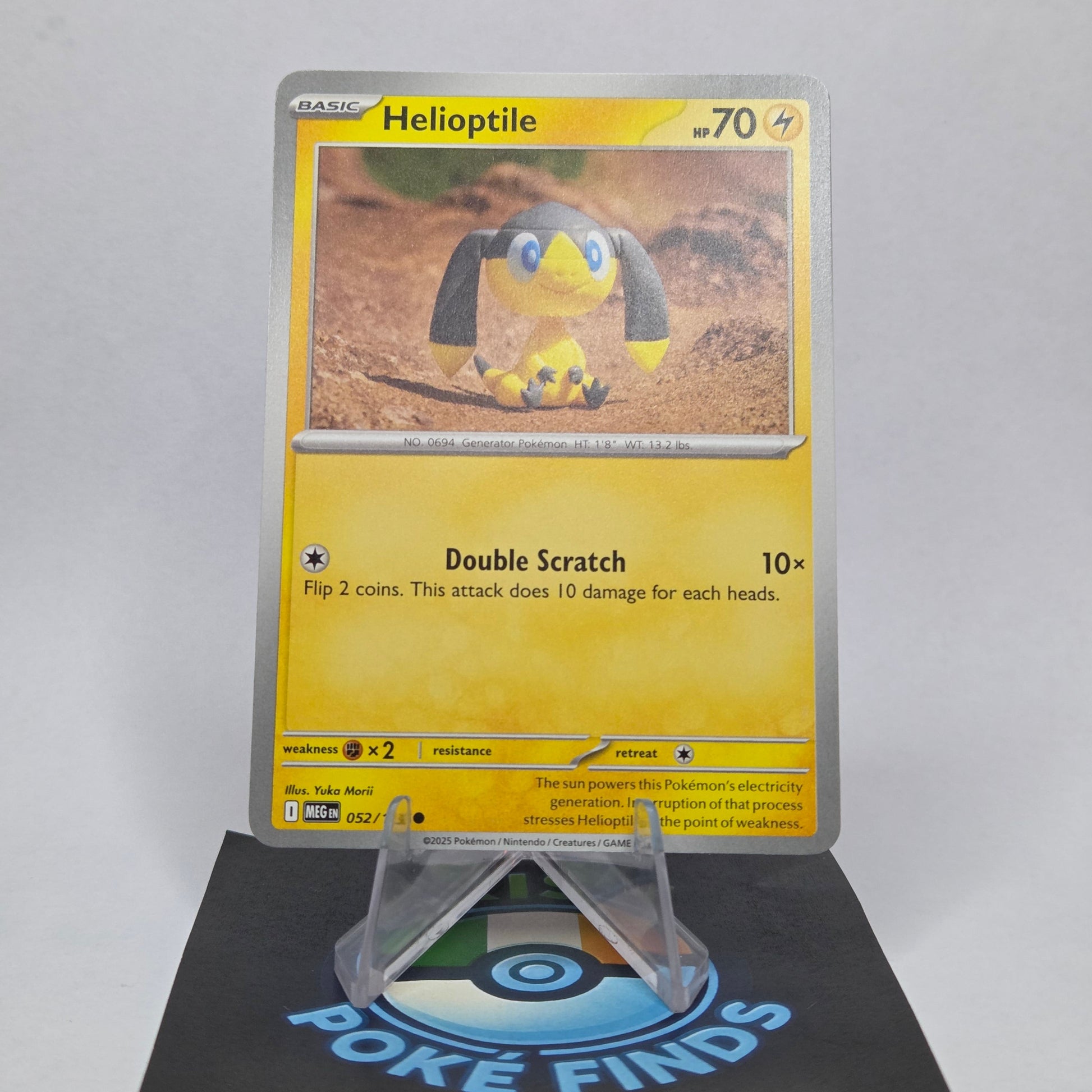 Helioptile #052 - Mega Evolution
