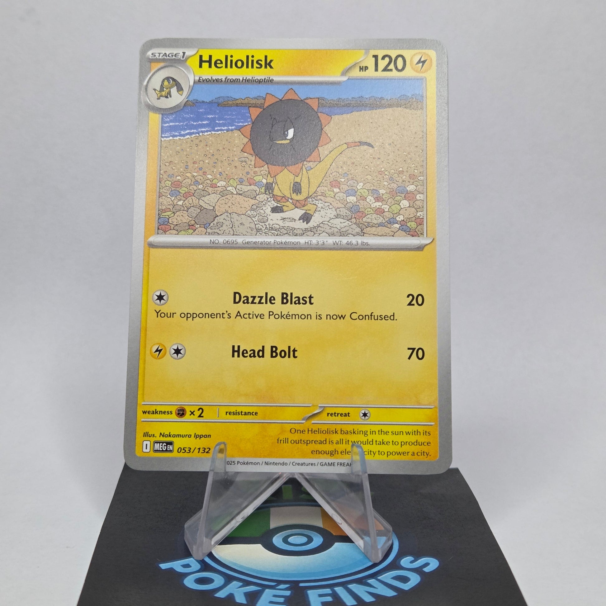Helioptile #053 - Mega Evolution