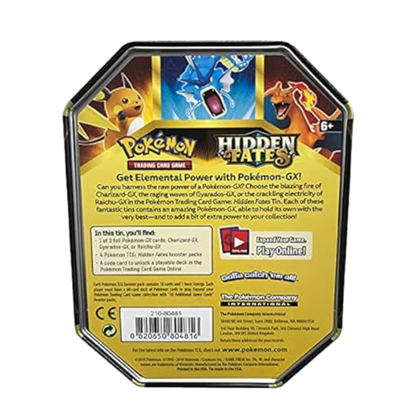 Pokémon TCG Hidden Fates: Charizard GX Tin