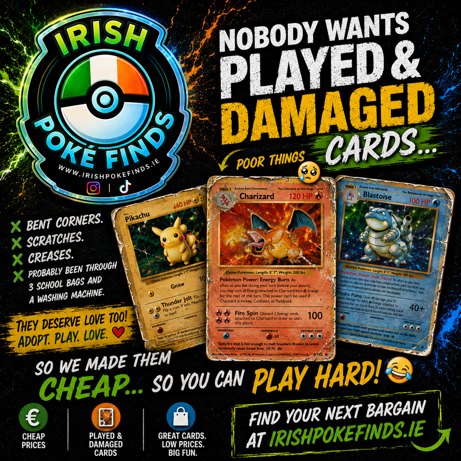 Played & Damaged Cards