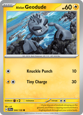 044 Alolan Geodude - Journey Together