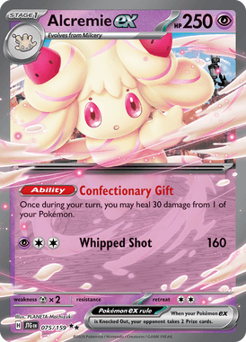 075 Alcremie ex - Journey Together