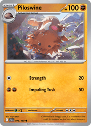 078 Piloswine - Journey Together