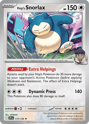 117 Hop's Snorlax - Journey Together